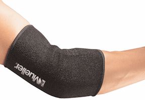 Mueller Elastic elbow support - zwart - medium (26-29cm)