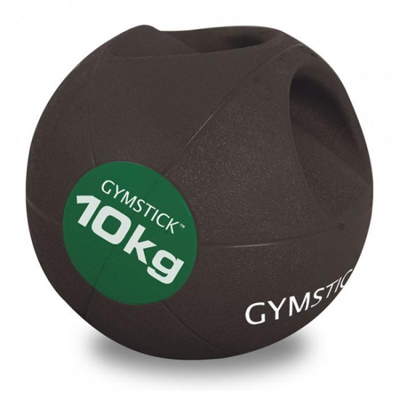 GYMSTICK - Medicine Ball avec poignée 10kg