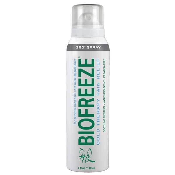 Koudegel: Biofreeze spray