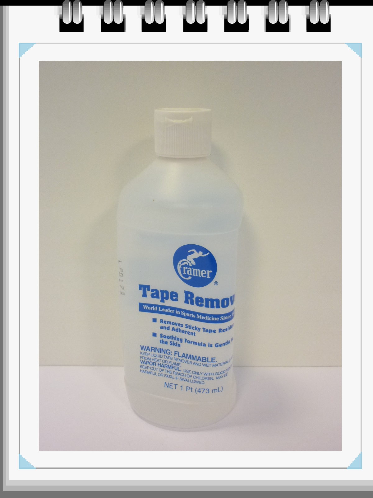 Tape-toebehoren: Tape remover, Cramer, vloeibaar, 473ml