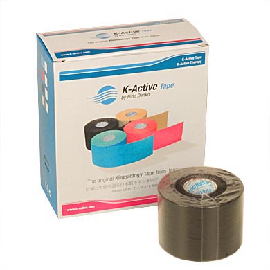 Kinesio Tape 5cmx5m Noir P--1