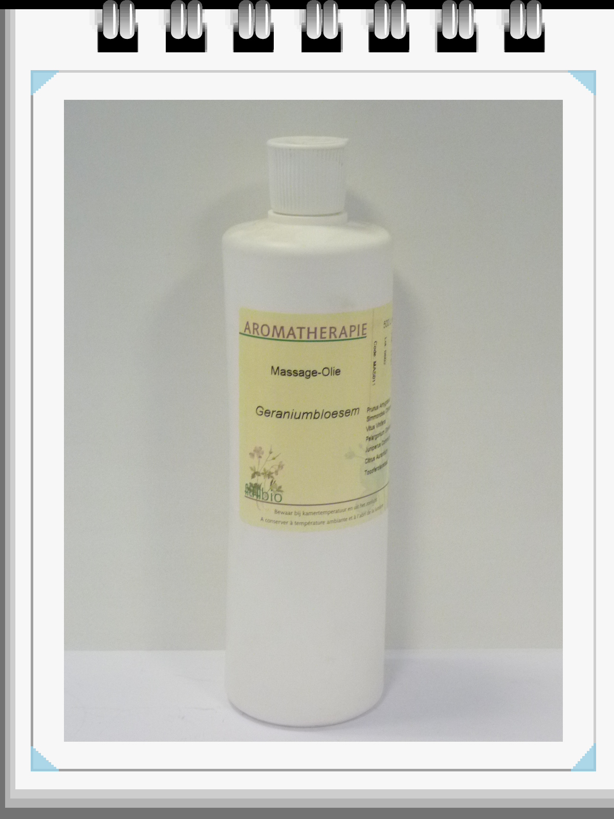 Massage Olien Geraniumbloesem 500 ml