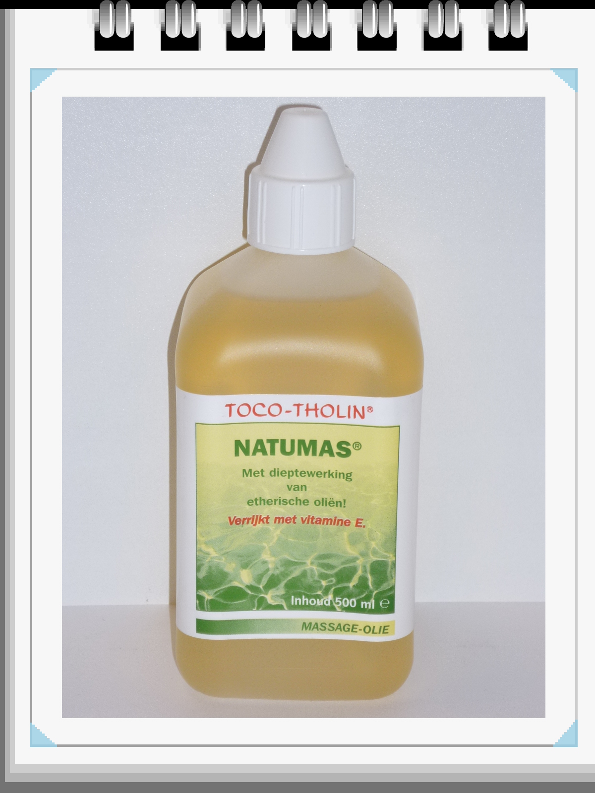 Toco Tholin - Natumas Olie 500ml zacht Warm