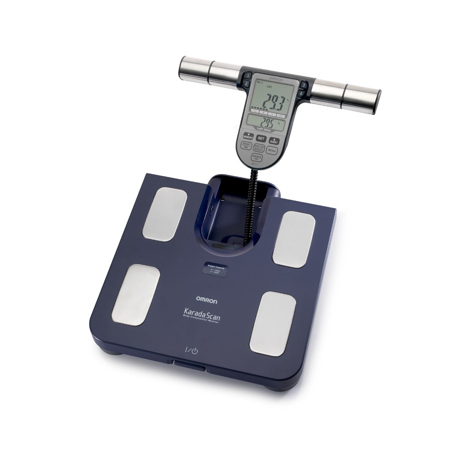 Weegschaal met lichaamsvetmeter incl.BMI