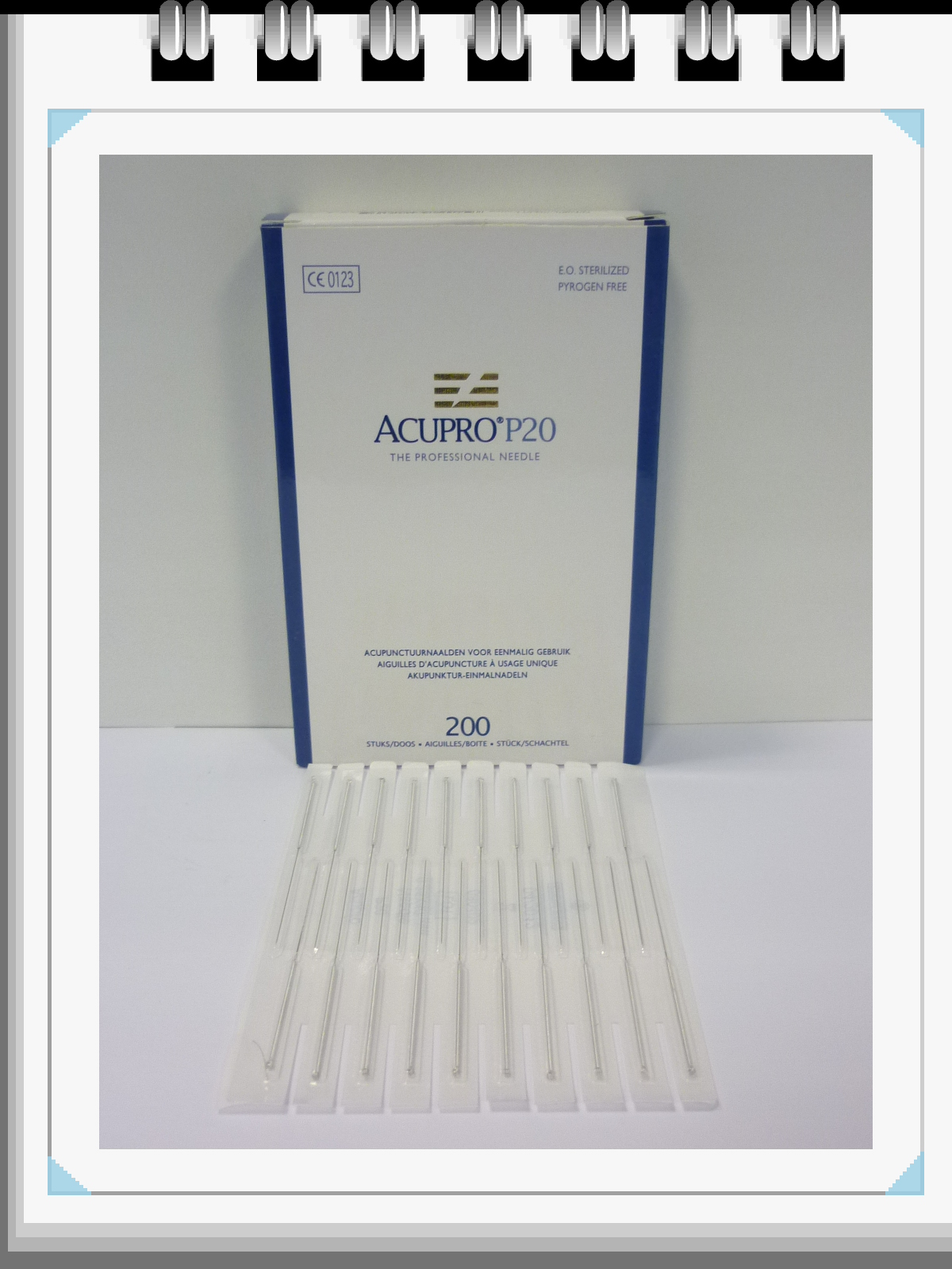 Acupunctuurnaalden 0,25 x 50mm per 200