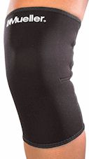 Mueller - Knee Sleeve Closed Patella Zwart