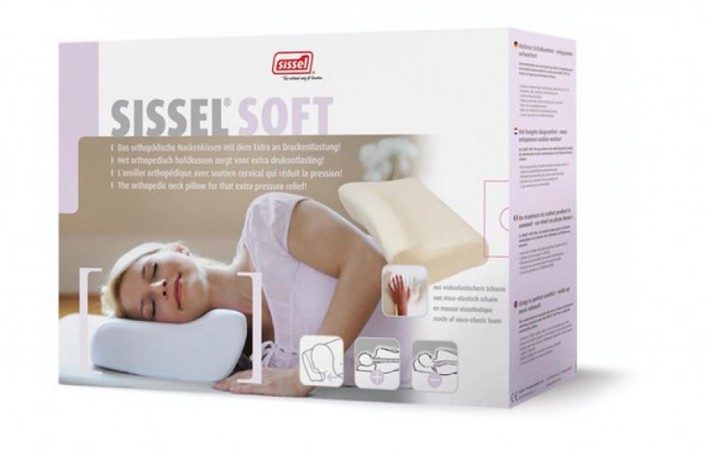 Proficiat Kloppen Ellendig Sissel - Othopedic Pillow soft - large + overtrek - Sissel - allproducts.be