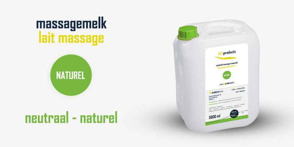 All Products - ALLproducts Massagemelk Naturel 5 liter