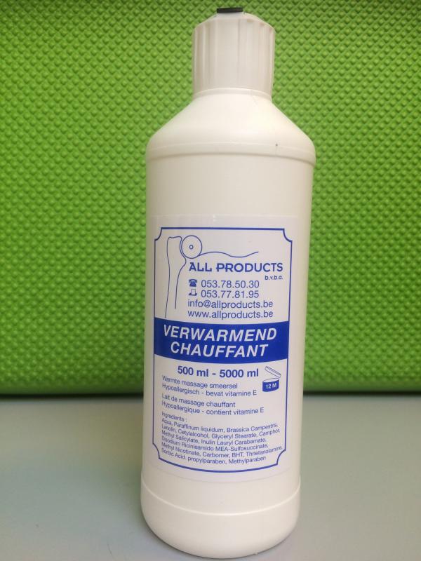 All Products - All Products Massagemelk Warmte 500 ml