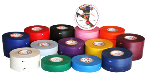 Kousentape, 20m x 3,8cm, p--rol, rood