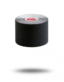 Mueller Kinesio Pre-cut I strip - tape roll - black