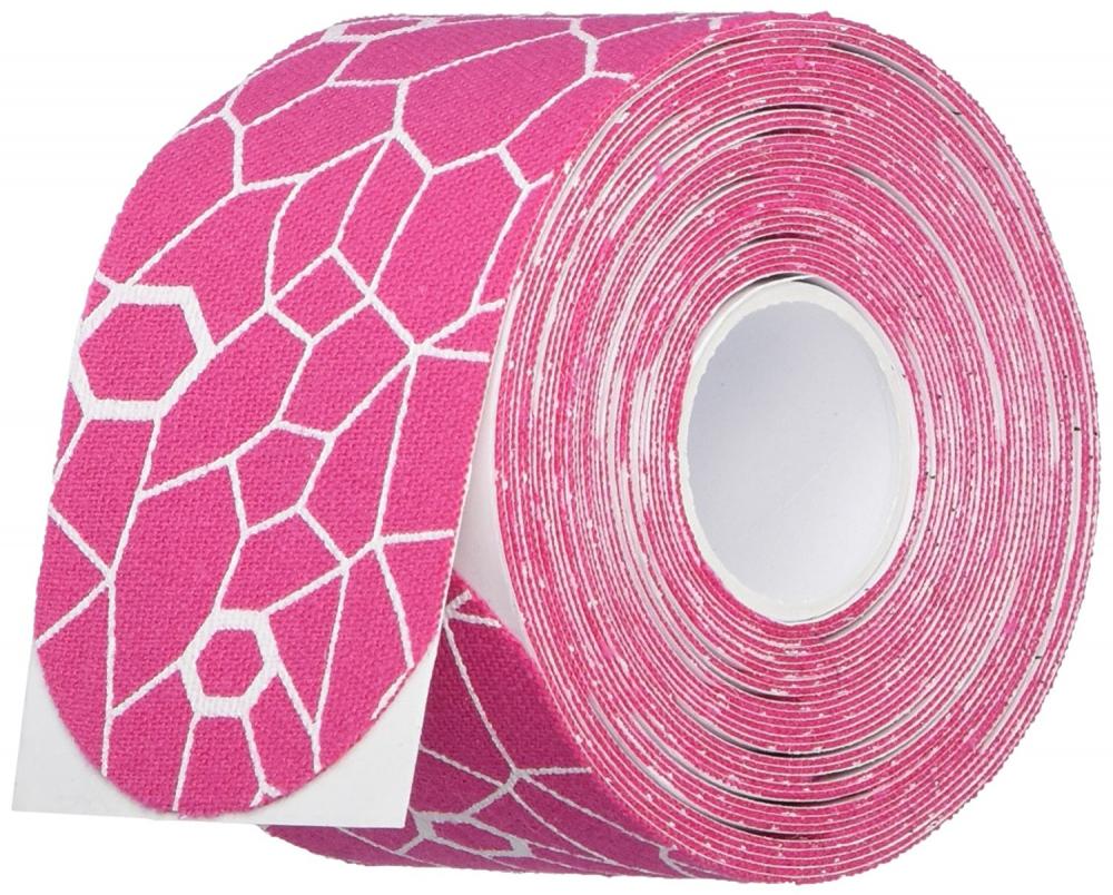 Cramer - Kinesiology cramer tape 5cmx25,40cm Precut strips (20)  roze--wit