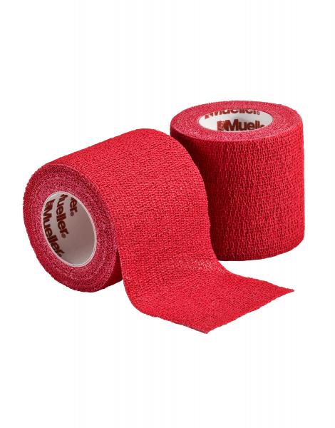 Cohesief verband: Tapewrap Premium, rood, 5cm, p--24
