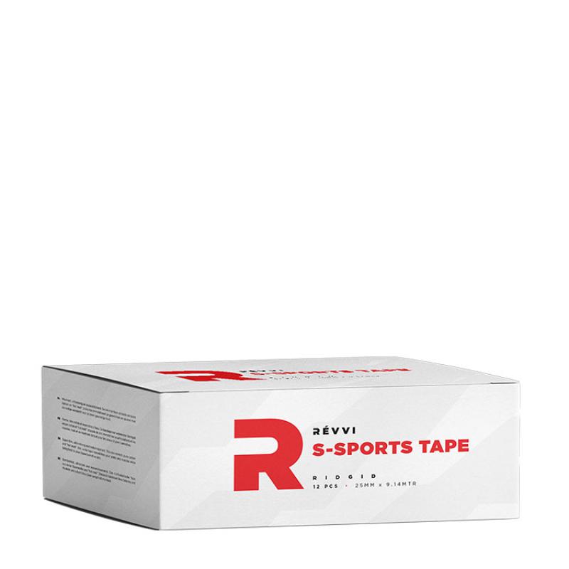 Revvi  Kinesiology S-SPORTS fixation tape – multibox – 25mm x 9,14m – 12 rolls--box 