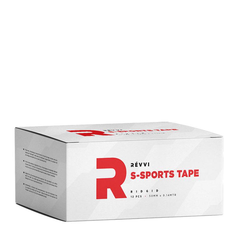 Revvi  Kinesiology S-SPORTS fixation tape – multibox – 50mm x 9,14m – 12 rolls--box