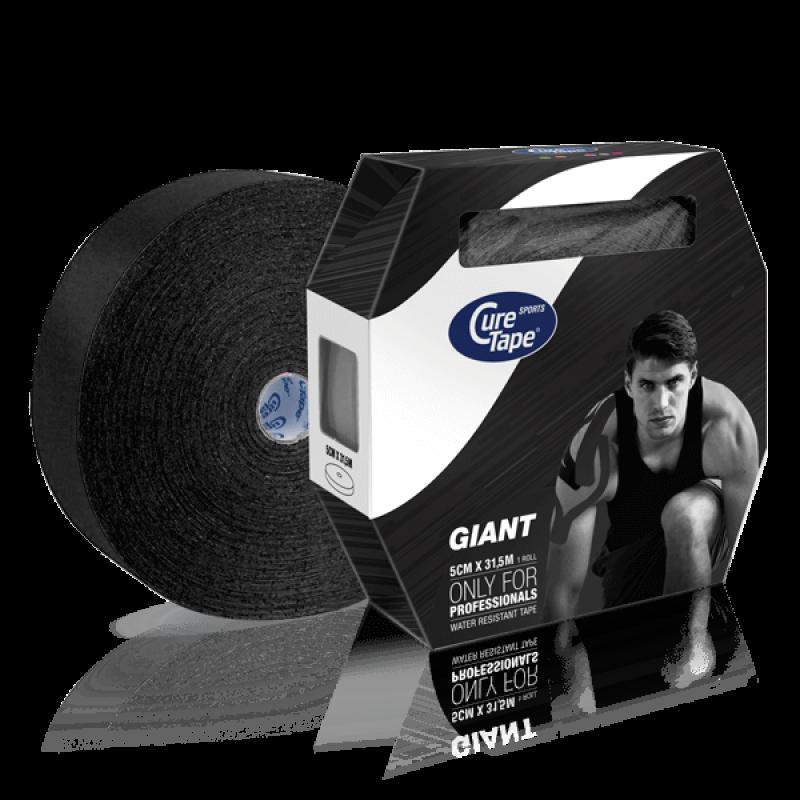 Cure tape - Cure tape sports black – 5cm x 31,5m – p--1
